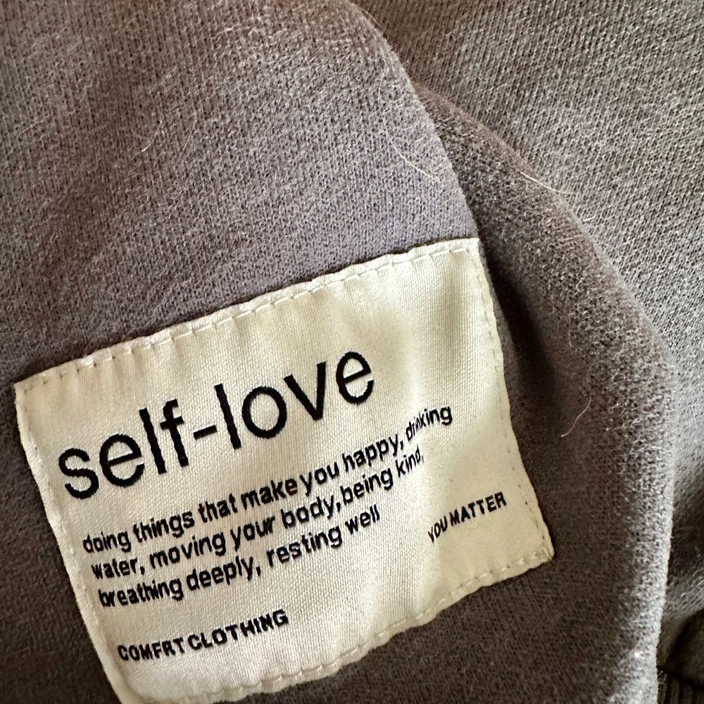 Kids Medium “You Matter” Comfrt Hoodie 💛 Weighted Cozy Sweatshirt